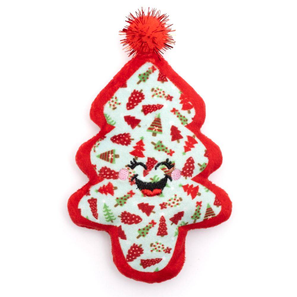 Green Holiday Tree Cat Toy Default Title