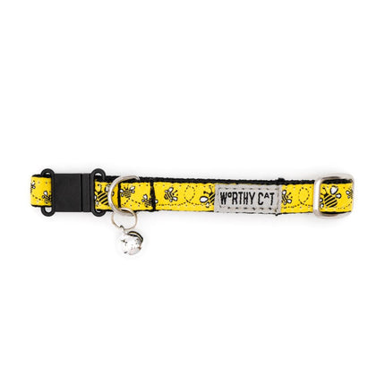 Yellow Bzzz! Cat Collar