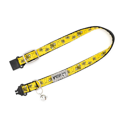 Yellow Bzzz! Cat Collar