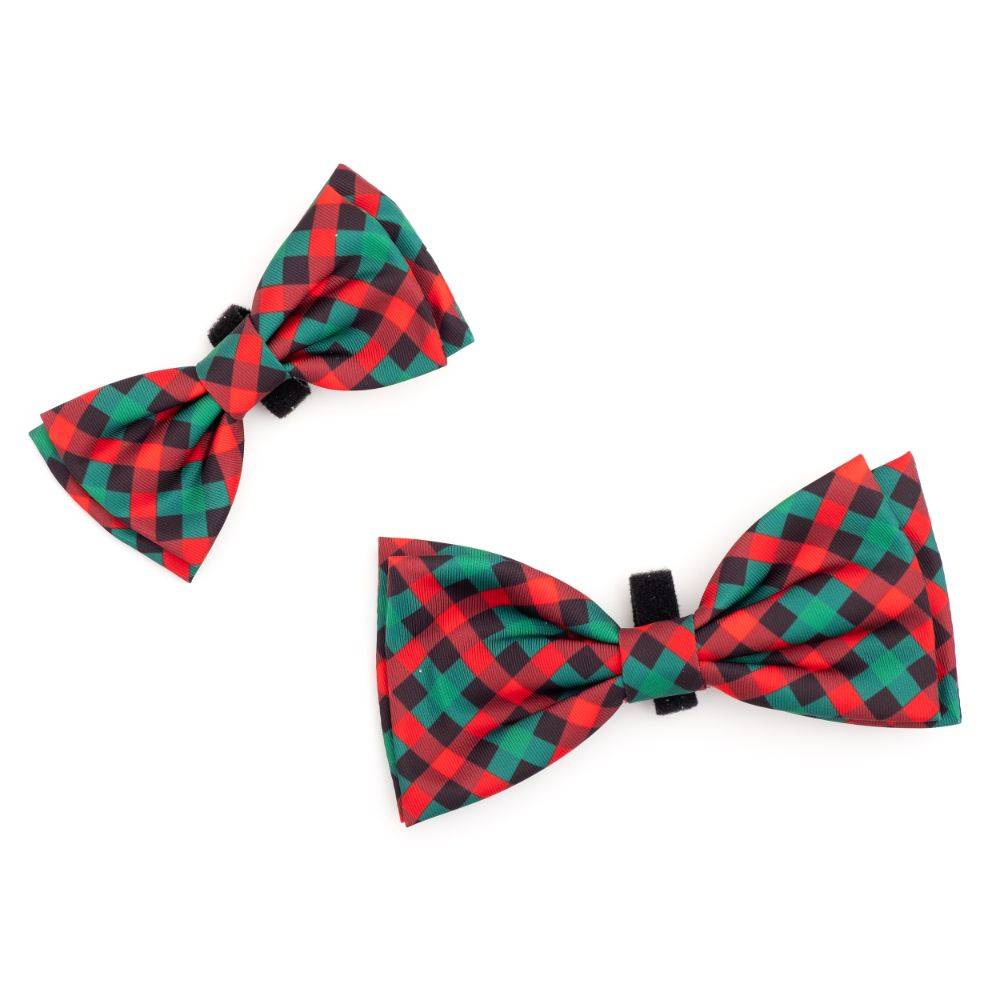 Holiday Check Bow Tie