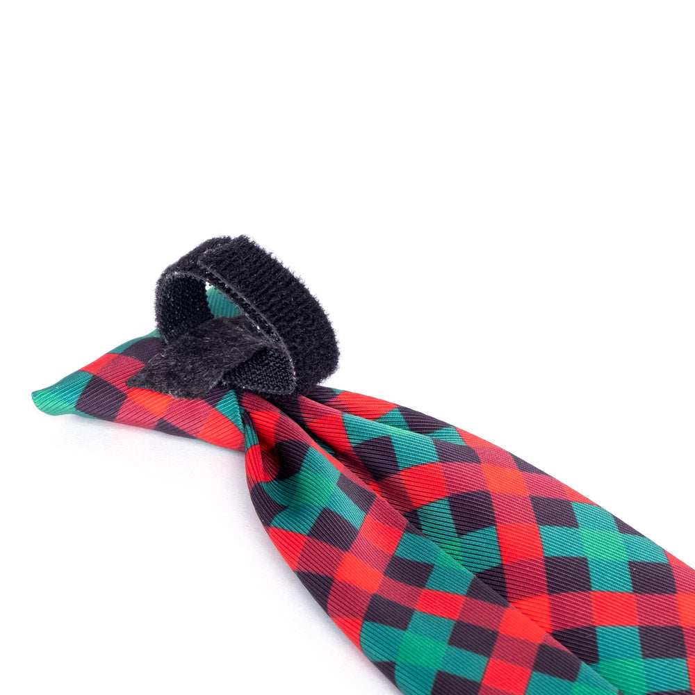 Holiday Check Neck Tie