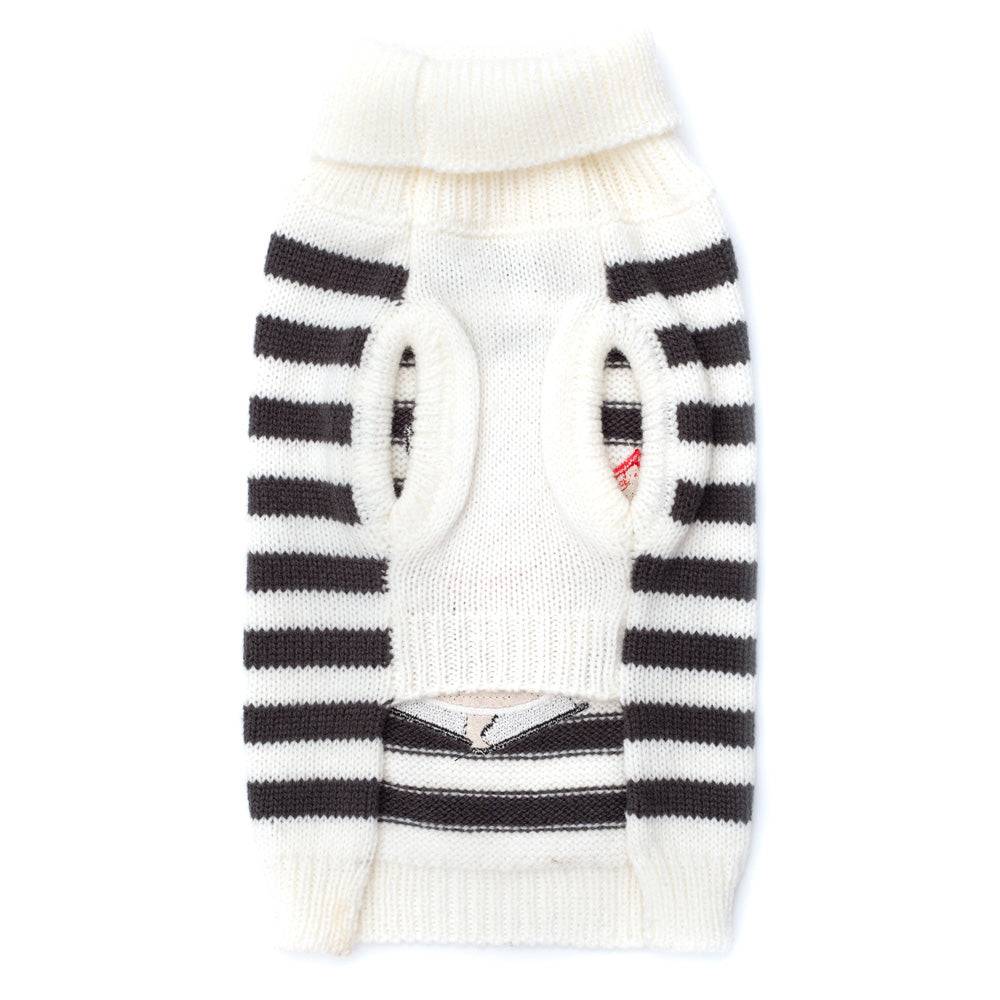 Stripe Snowman Sweater