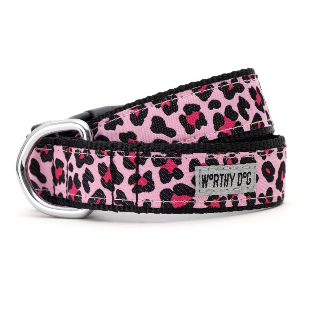 Pink Leopard Collar & Lead Collection Default Title