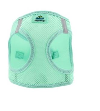 American River Ultra Choke Free Soft Mesh Dog Harness-Candy Pink Teal