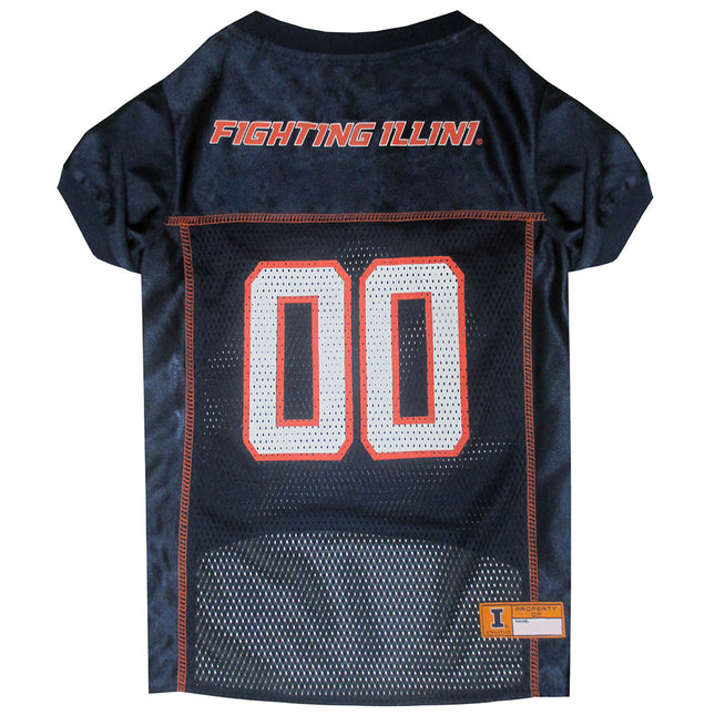 Illinois Fighting Illini Dog Jersey