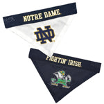 Notre Dame Fightin' Irish NCAA Reversible Dog Bandana