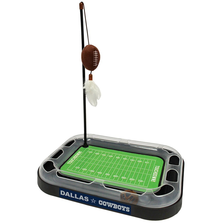NFL Dallas Cowboys Football Cat Scratcher Toy