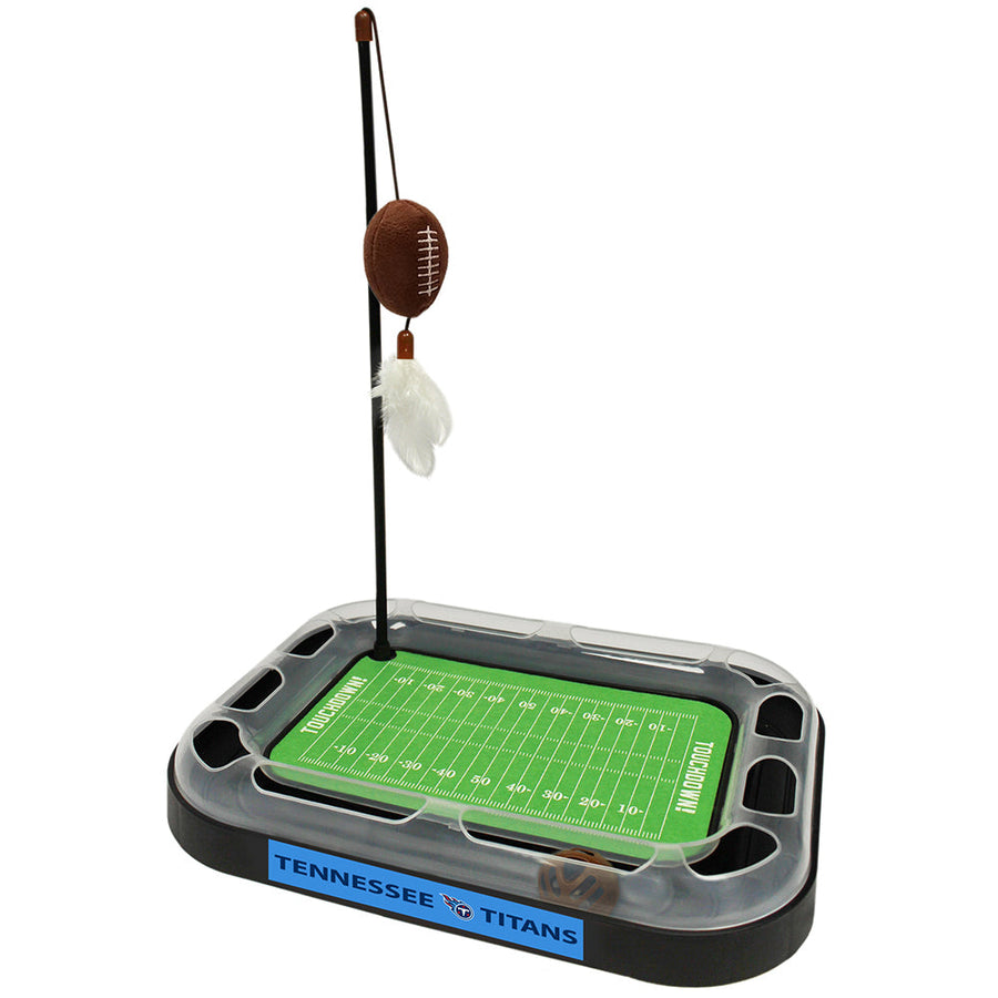 Tennessee Titans Football Cat Scratcher Toy by Pets First