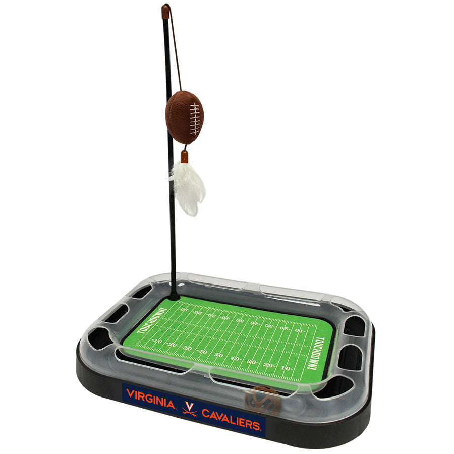 University of Virginia Football Cat Scratcher Toy by Pets First