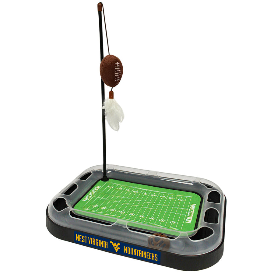 West Virginia University Football Cat Scratcher Toy by Pets First