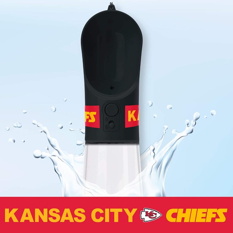 Kansas City Chiefs  Portable Pet Waterbottle