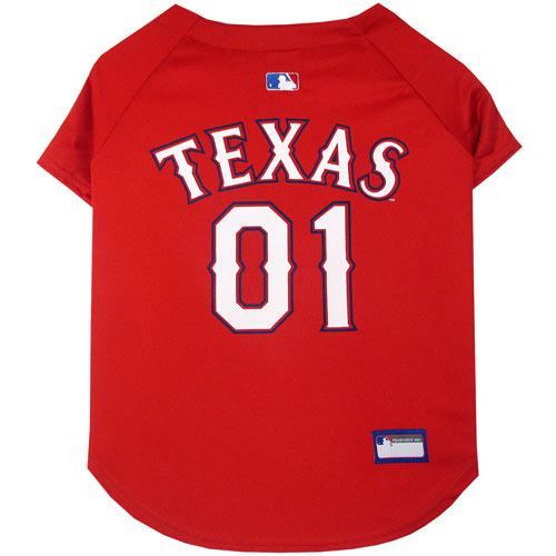 Texas Rangers MLB Dog Jersey