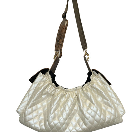 Gigi Sling - Ivory Quilted