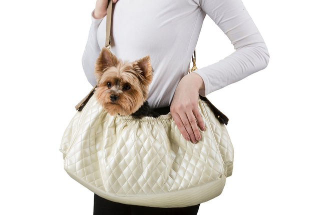 Gigi Sling - Ivory Quilted