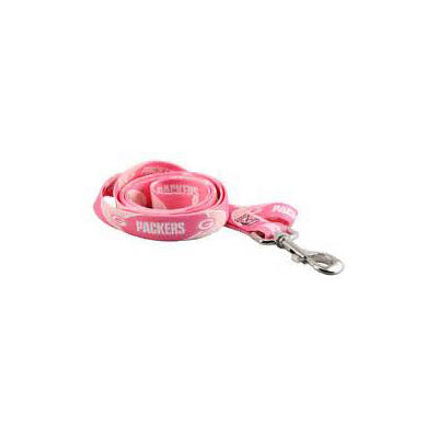Green Bay Packers NFL Pink Dog Leash