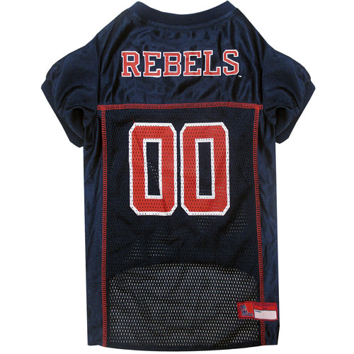 Mississippi Rebels NCAA Dog Jersey