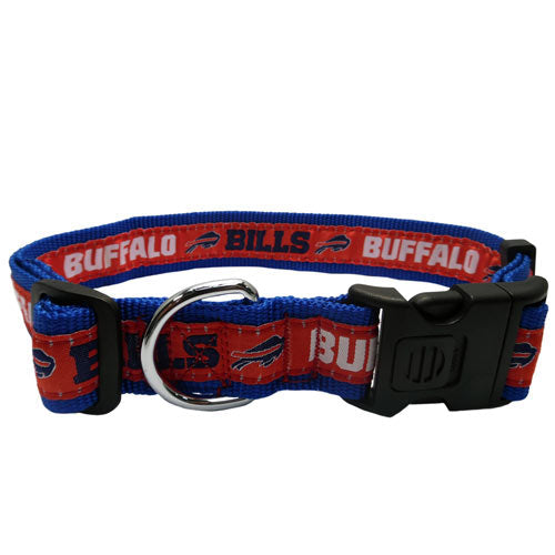 Buffalo Bills Woven Dog Collar