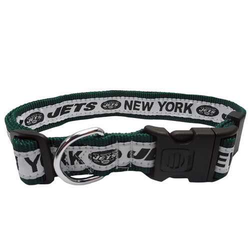 New York Jets Woven Dog Collar