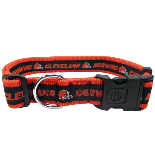 Cleveland Browns Woven Dog Collar