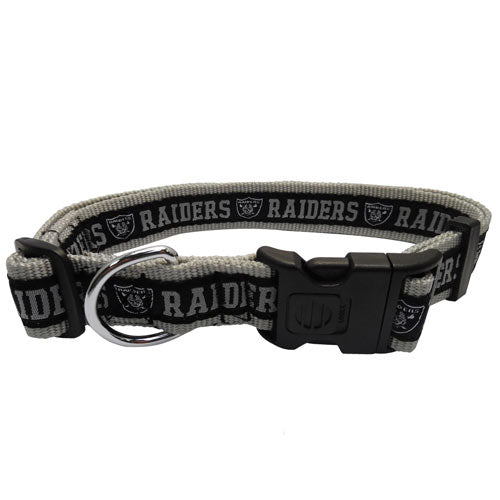 Las Vegas Raiders Woven Dog Collar