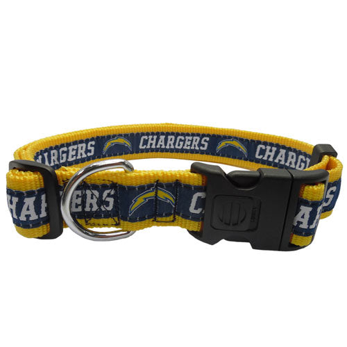 Los Angeles Chargers Woven Dog Collar