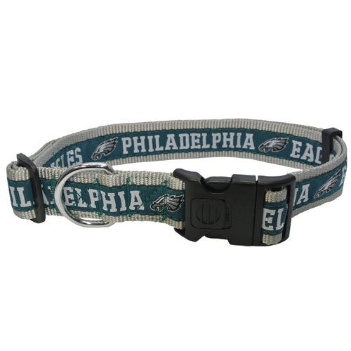Philadelphia Eagles Woven Dog Collar