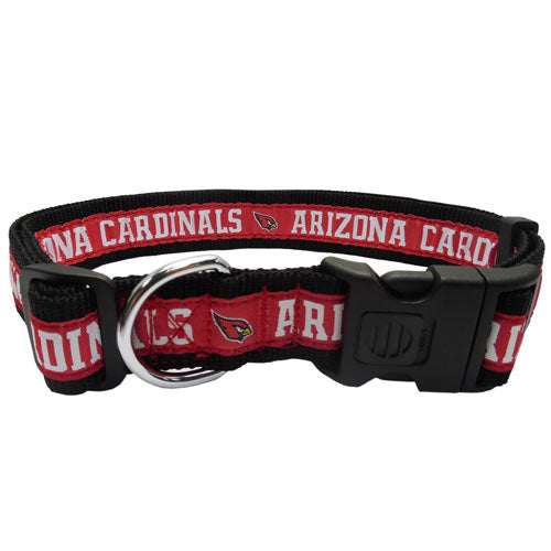 Arizona Cardinals Woven Dog Collar