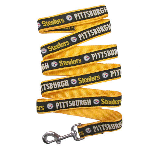 Pittsburgh Steelers Woven Dog Leash