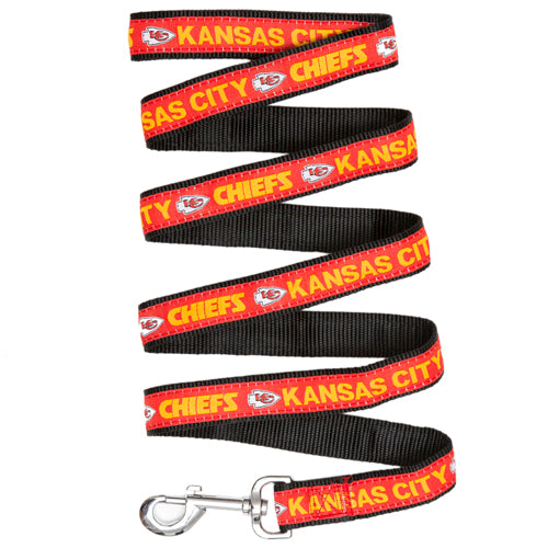 Kansas City Chiefs Woven Dog Leash