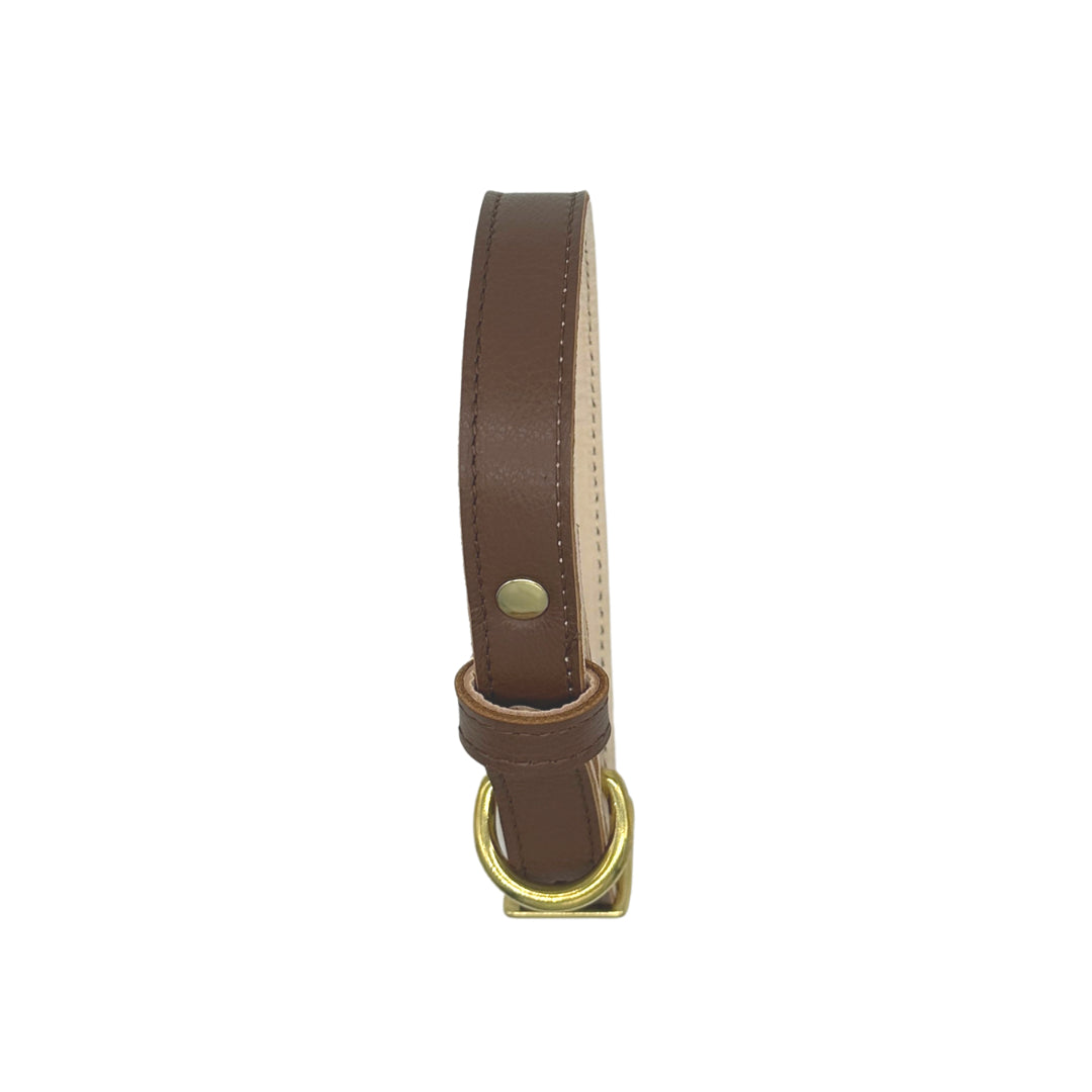 Plain Leather Dog Collar