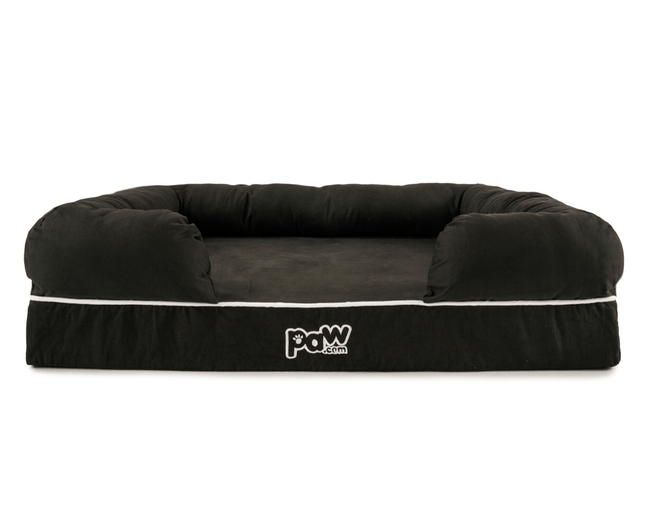 PupLounge™ Memory Foam Dog Bed Cover - Charcoal Grey (Bed Not Included) - Small