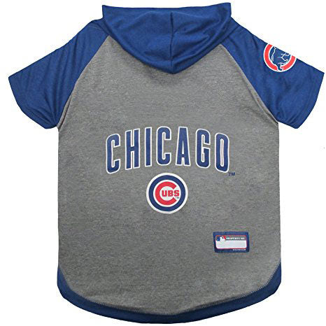 Chicago Cubs MLB Dog Hoodie Shirt
