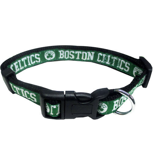 Boston Celtics Woven Dog Collar