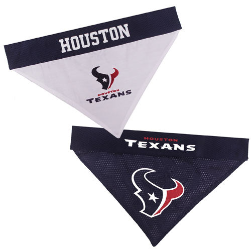 Houston Texans NFL Reversible Dog Bandana