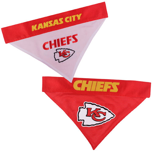 Kansas City Chiefs NFL Reversible Dog Bandana