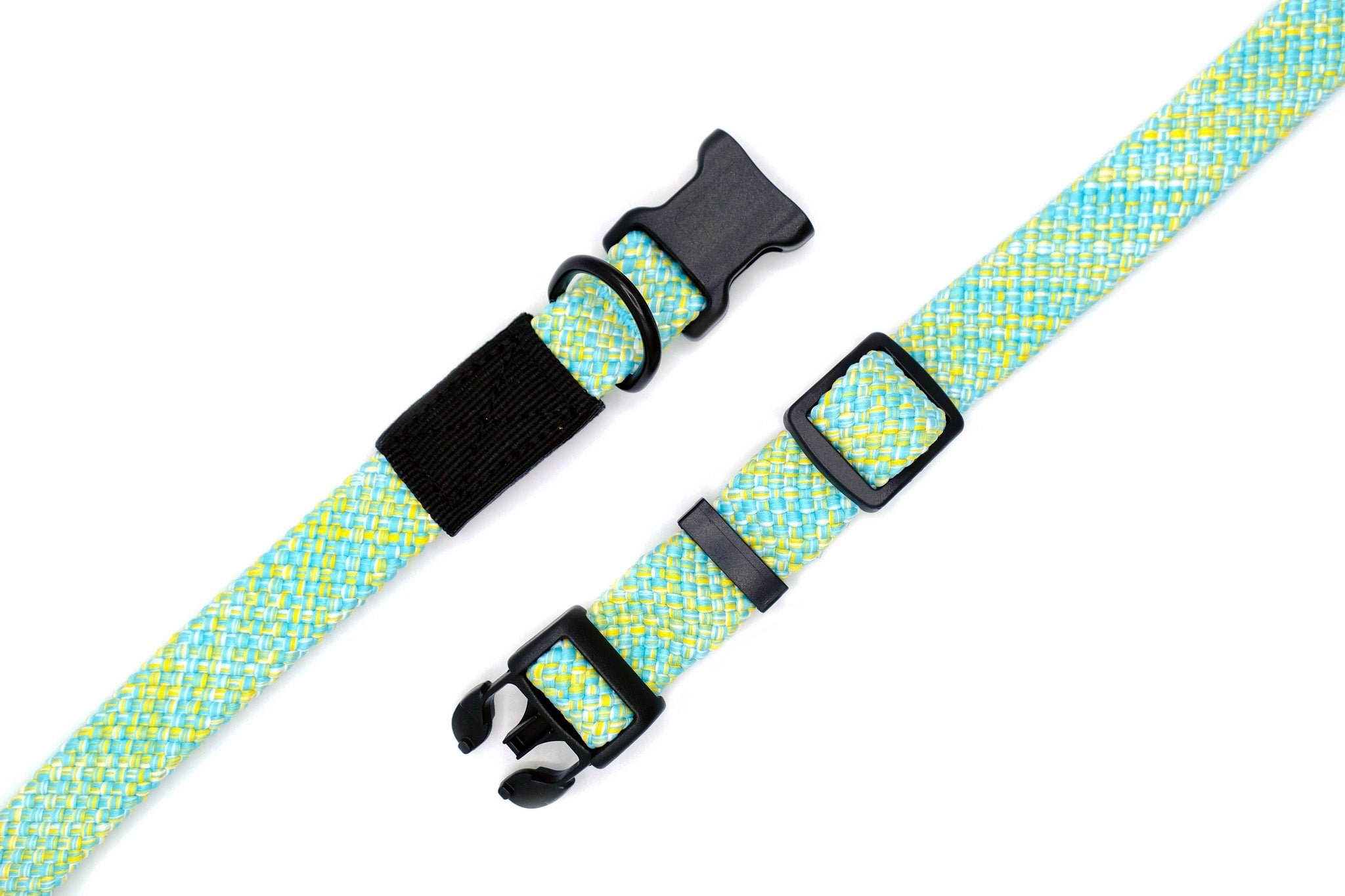 Adventure Style Flat Weave Mountain Wave Climbing Rope Dog Collar