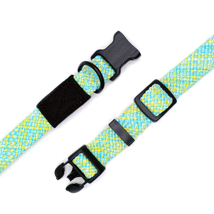 Adventure Style Flat Weave Mountain Wave Climbing Rope Dog Collar