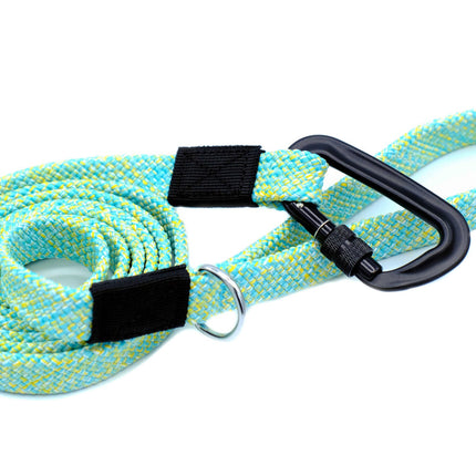 Adventure Style Mountain Wave Flat Weave Climbing Rope Dog Leash