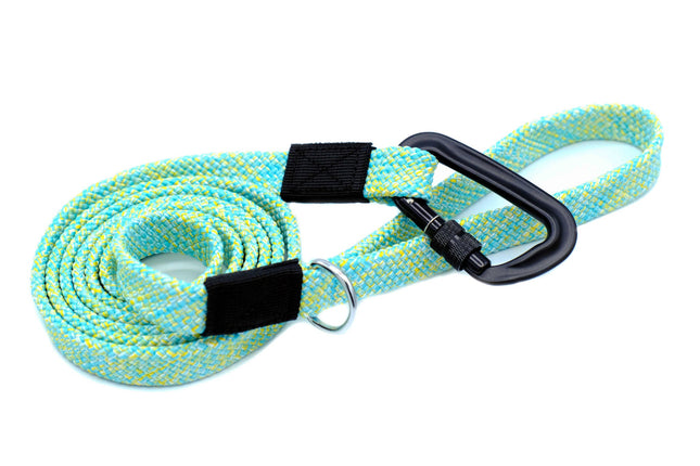 Adventure Style Mountain Wave Flat Weave Climbing Rope Dog Leash