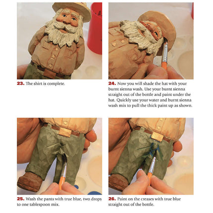 Carving Undercover Santas