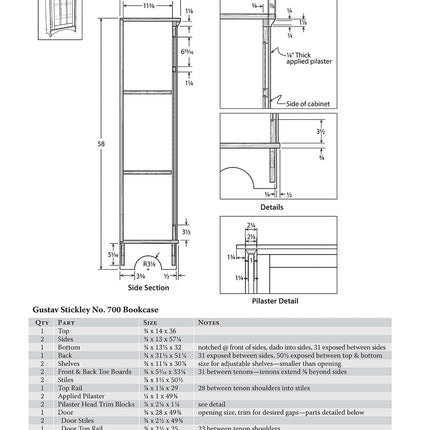 Great Book of Shop Drawings for Craftsman Furniture, Revised & Expanded Second Edition