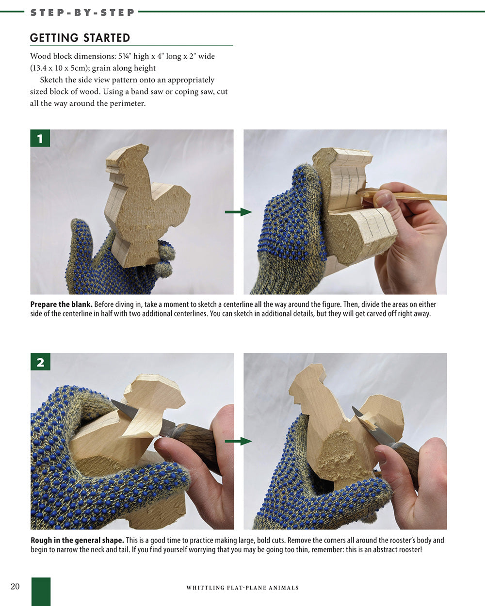 Whittling Flat-Plane Animals