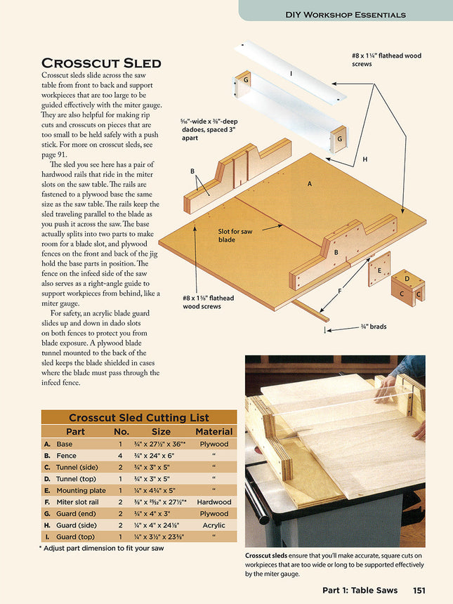 Complete Table Saw Book, Revised Edition