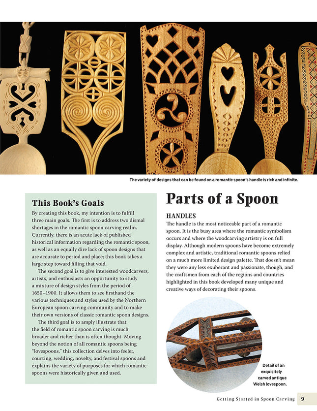 Great Book of Spoon Carving Patterns