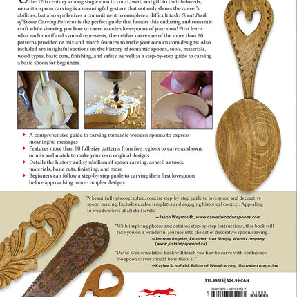 Great Book of Spoon Carving Patterns