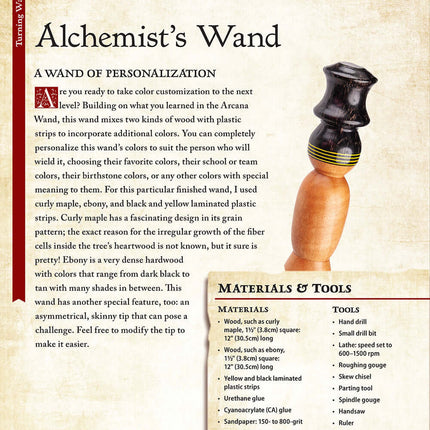 Compendium of Wooden Wand Making Techniques (HC)