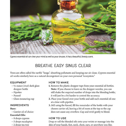 Essential Oil Recipes for Home and Body Care