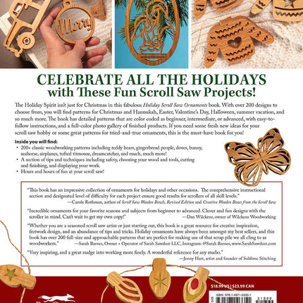 Holiday Scroll Saw Ornaments