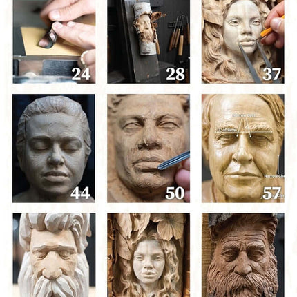 Carving Faces in Wood