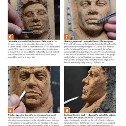 Carving Faces in Wood